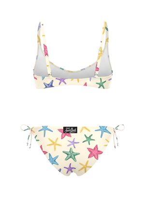 Bikini Paloma in nylon elasticizzato beige SAINT BARTH KIDS | PALO00200578L